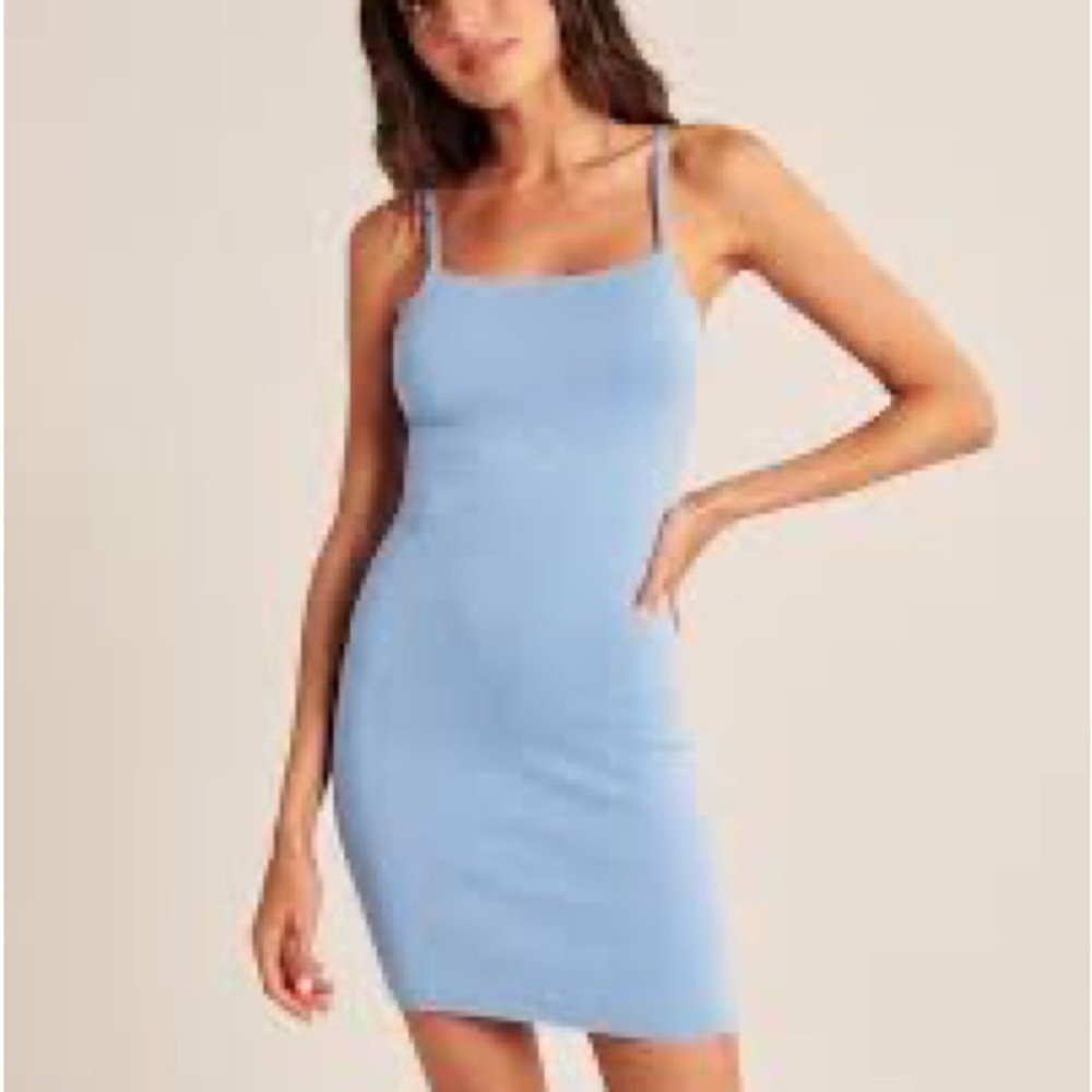 Abercrombie Jacquard knit Blue Dress - Picture 4 of 7